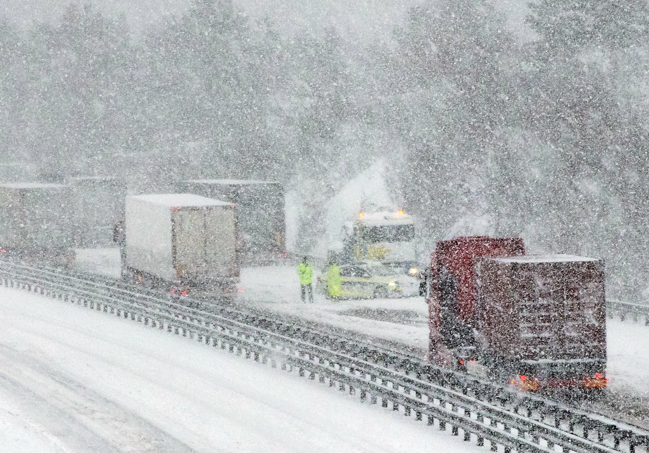 Snežne razmere na avtocesti