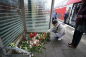 Napad z nožem na nemškem vlaku