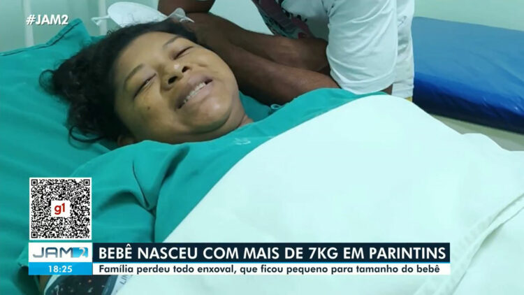 Brazilka rodila dečka 7 kilogramov