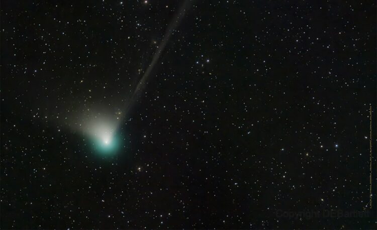 danes bo zeleni komet najbližje zemlji