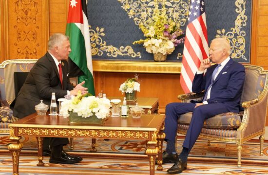 Kralj Abdulah II. in Joe Biden