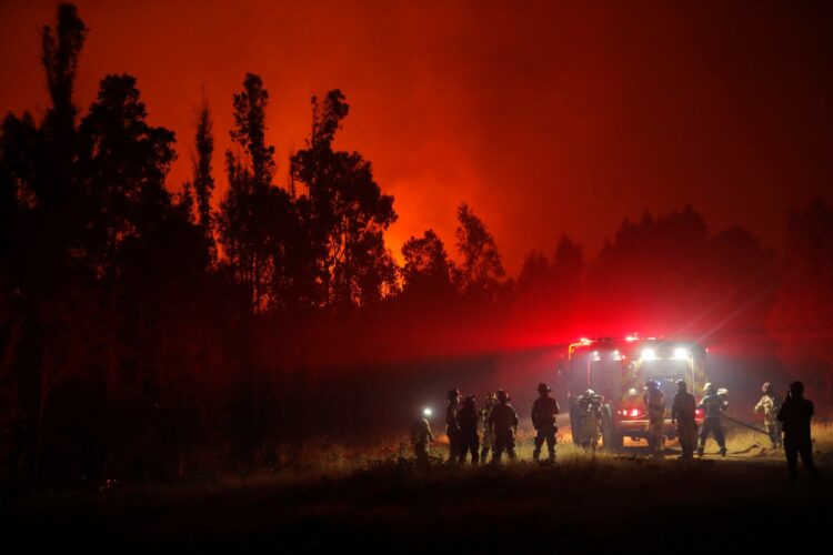 Požar v Čilu