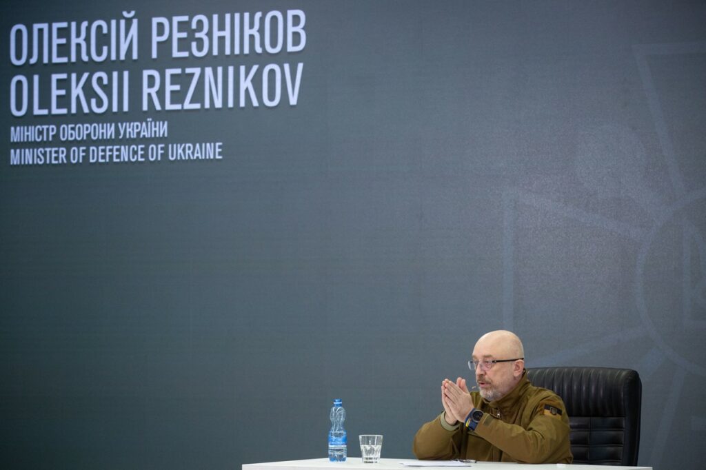 Ukrajinski obrambni minister Oleksij Reznikov 