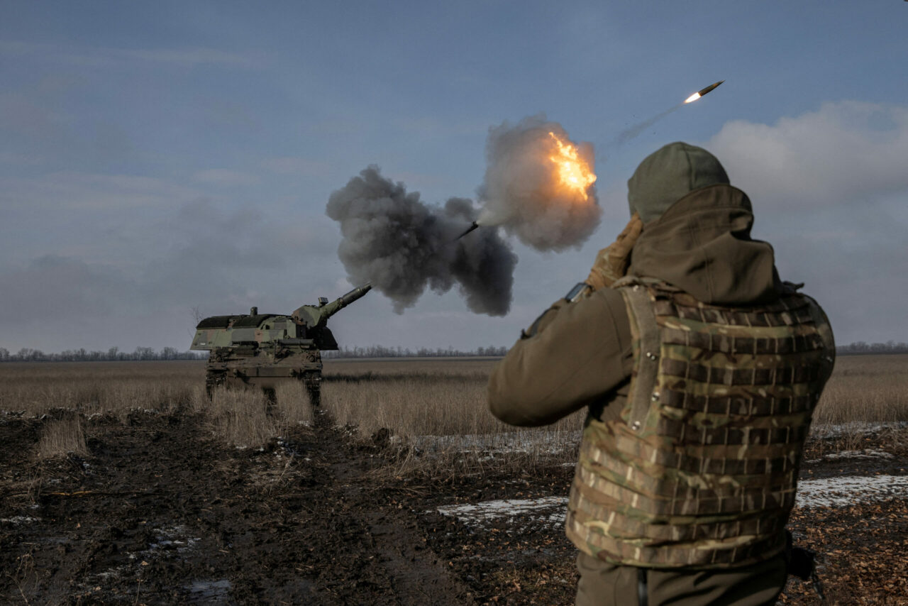 ukrajinska vojska v bližini Bahmuta
