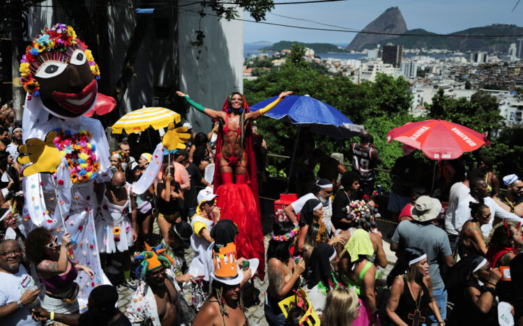 Pustni karneval v Riu de Janeiru
