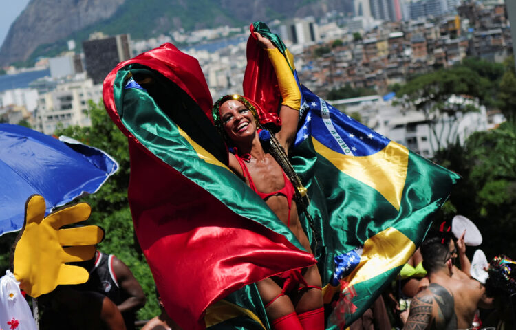 Pustni karneval v Riu de Janeiru
