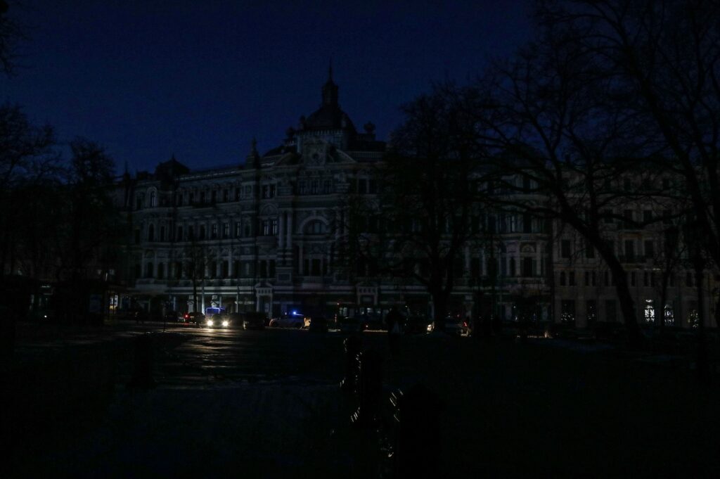 Brez elektrike v Odesi