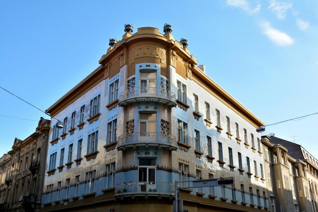 Zgradba v Zagrebu