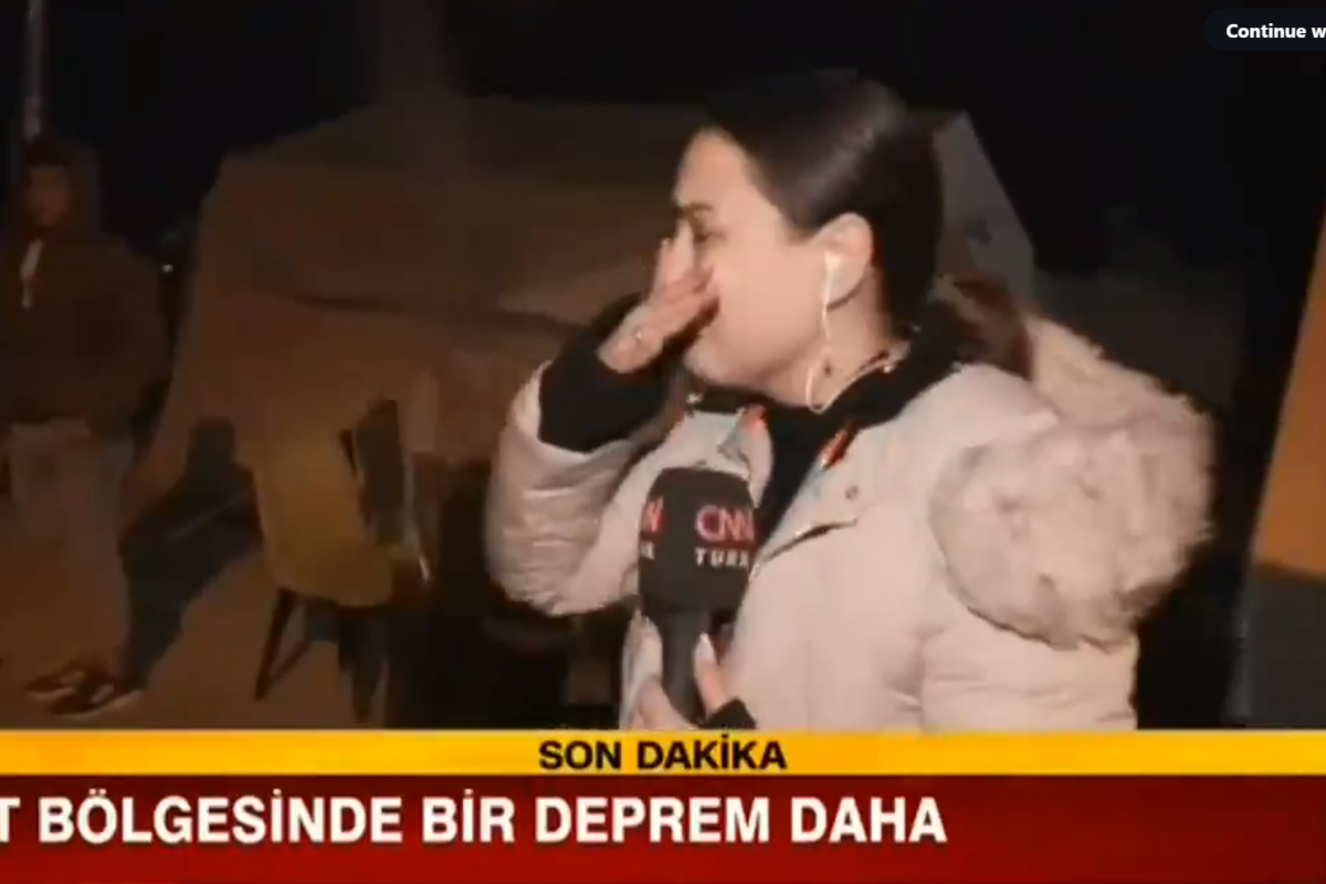 Težke razmere v Turčiji: novinarka CNN med javljanjem v živo zajokala (VIDEO)