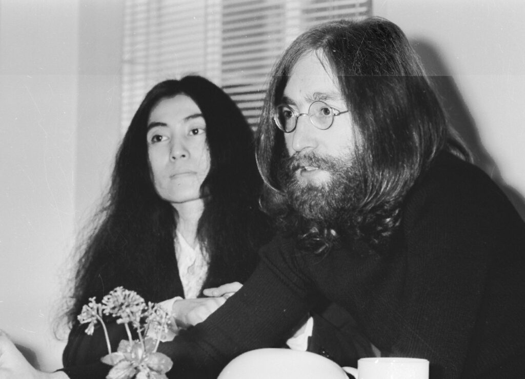 Yoko Ono in John Lennon