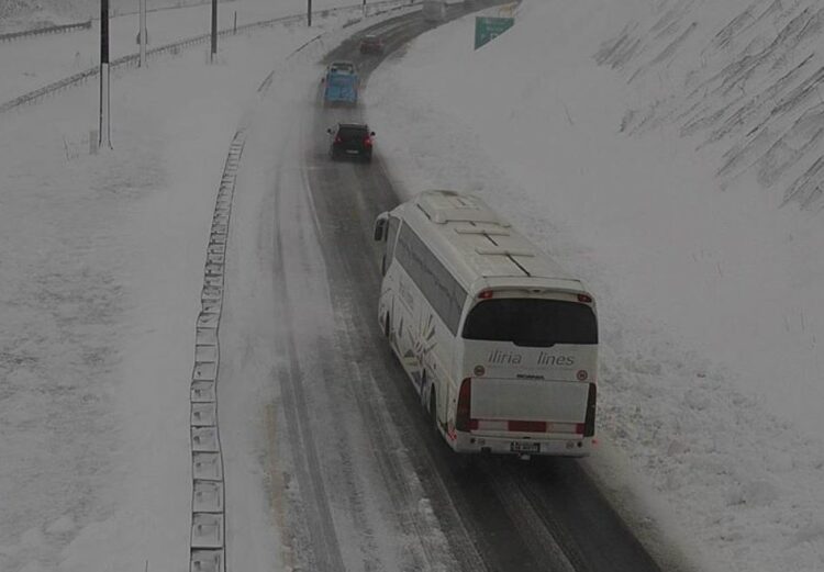 Zimske razmere na hrvaških avtocestah