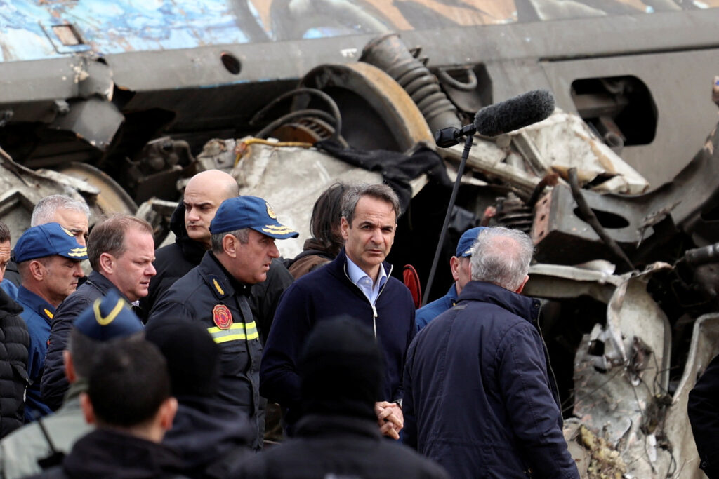 Grški premier na prizorišču tragične nesreče