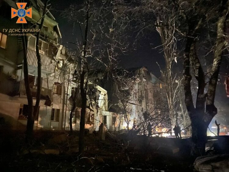 Ruski napad v Zaporožju