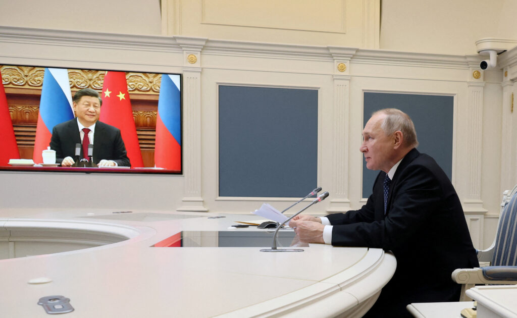 Vladimir Putin in Ši Džinping