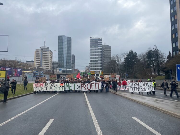 Protest Mladih za podnebno pravičnost