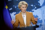 Predsednica Evropske komisije Ursula von der Leyen