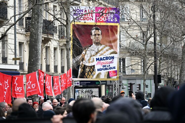 francoski protesti proti pokojninski reformi
