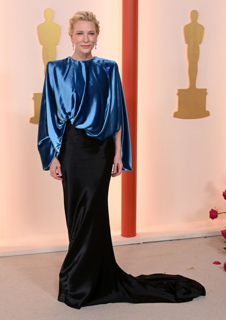 Igralka Cate Blanchett na oskarjih 2023