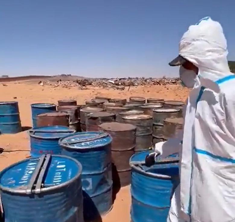 V Libiji našli več kot dve toni urana, ki sta nedavno izginili (VIDEO)