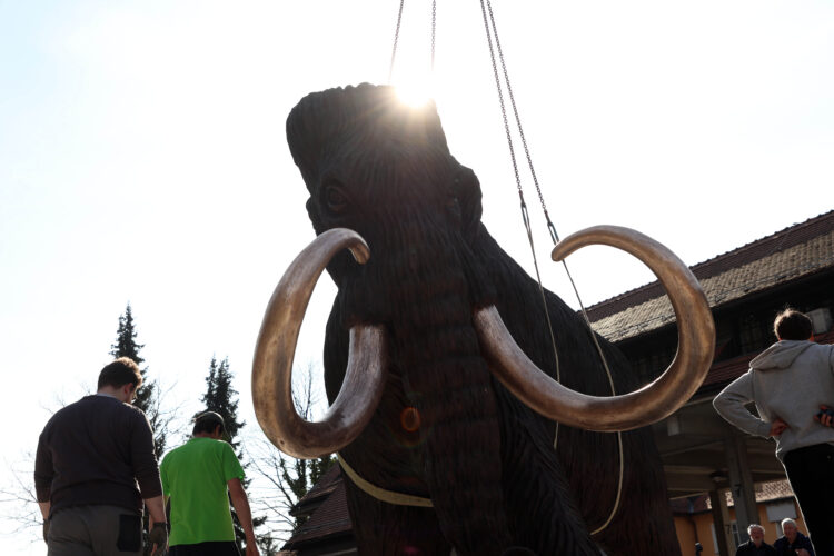 Kip mamuta v Kamniku