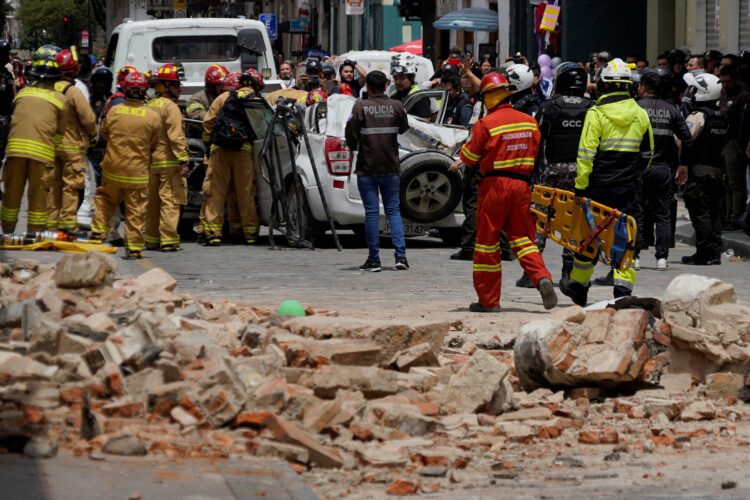 potres, Ekvador