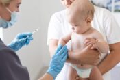 cepljenje, dojenček