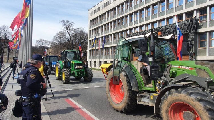 Protest traktor