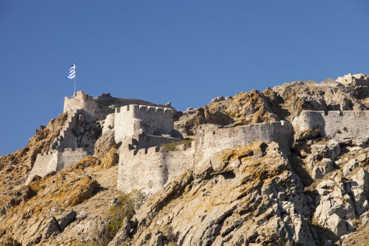 otok Lemnos, Grčija, trdnjava