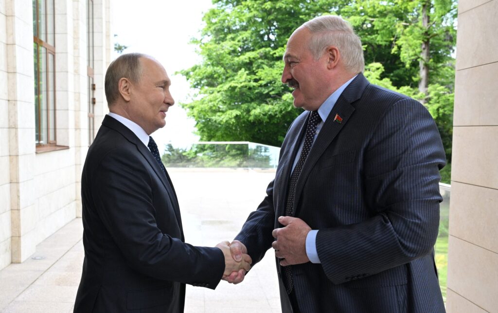 vladimir putin, Aleksander Lukašenko