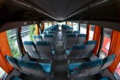 avtobus, sedeži, sedež
