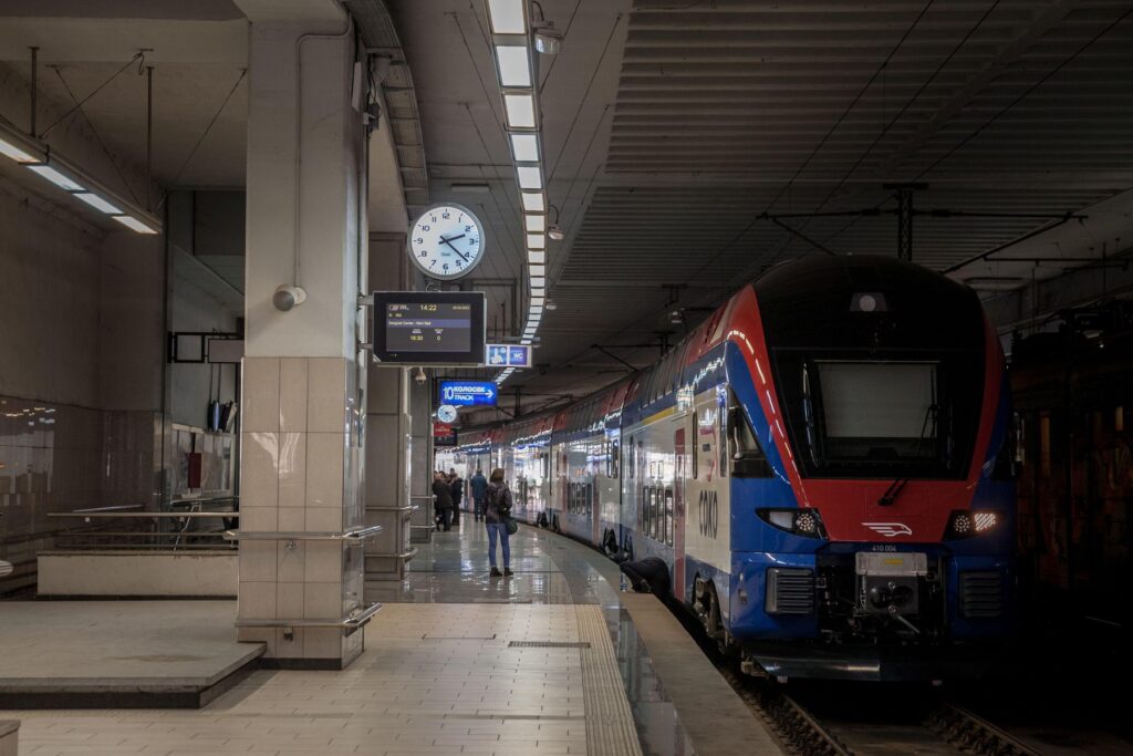 Vlak v Srbiji