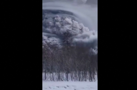 Vulkan na Kamčatki, Rusija