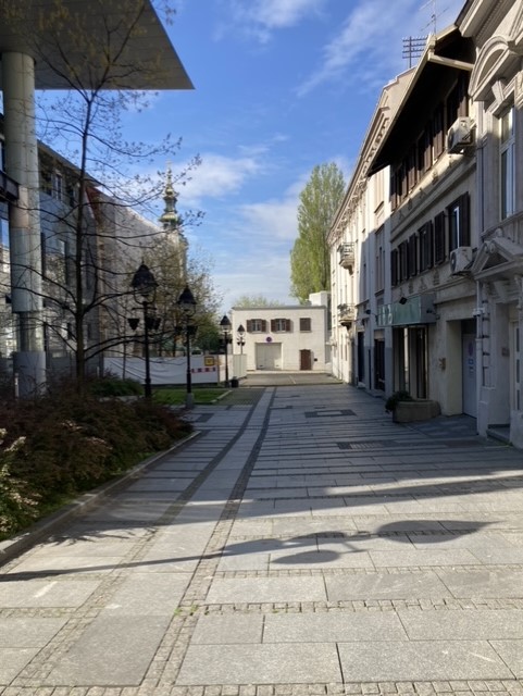 Prazne ulice Beograda