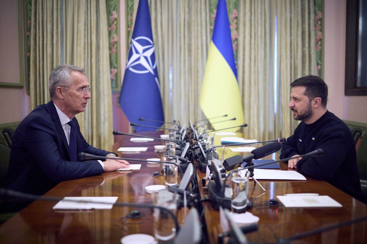 Selenskyj hielt einen Beitritt der Ukraine zur NATO vor Kriegsende für unmöglich