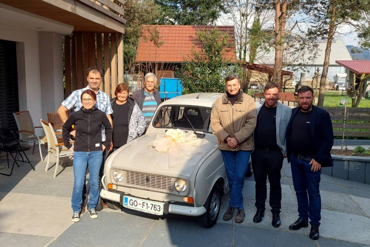 Pahorjeva katra prispela na Gorenjsko, v novi akciji že zbrali 5.000 evrov
