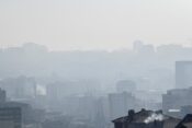Onesnažen zrak v Prištini