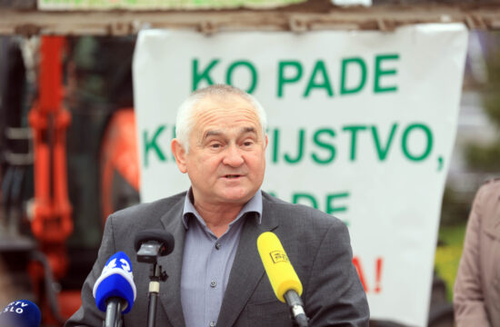 Predsednik Sindikata kmetov Slovenije Anton Medved
