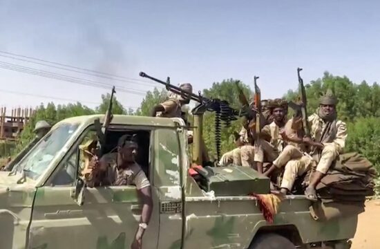 Pripadniki sudanskih paravojaških sil RSF