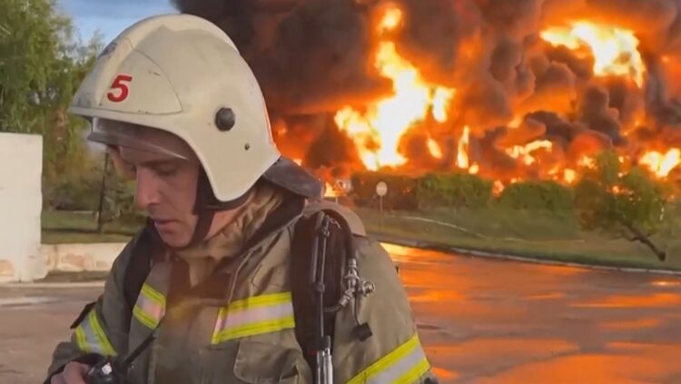 Požar v Sevastopolu