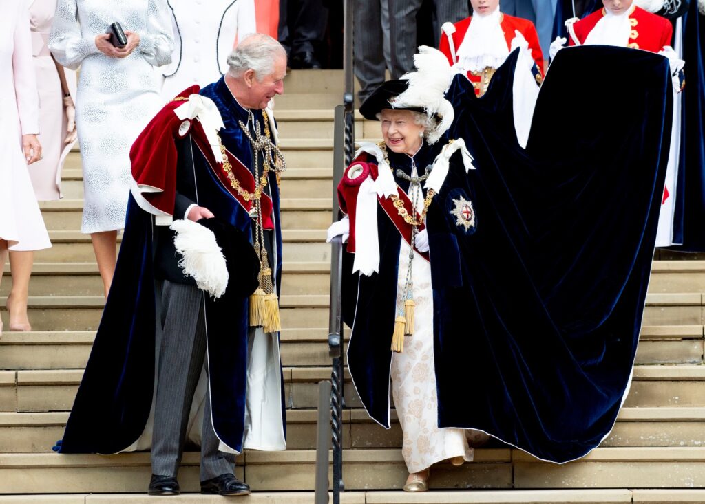 kraljica Elizabeta II. princ Charles