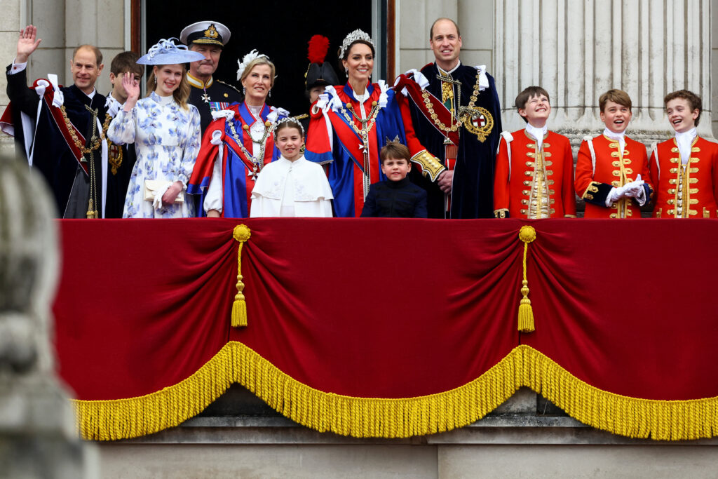 kronanje kraljeva družina Buckinghamska palača
