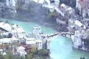Rušenje Starega mostu v Mostarju