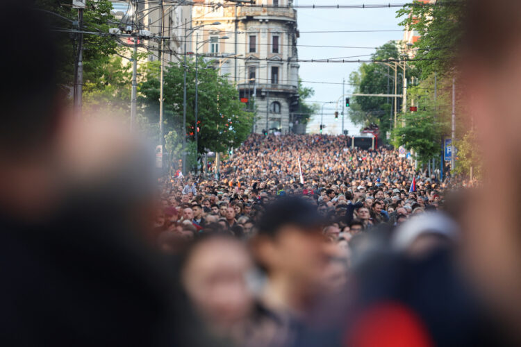Protesti v Beogradu