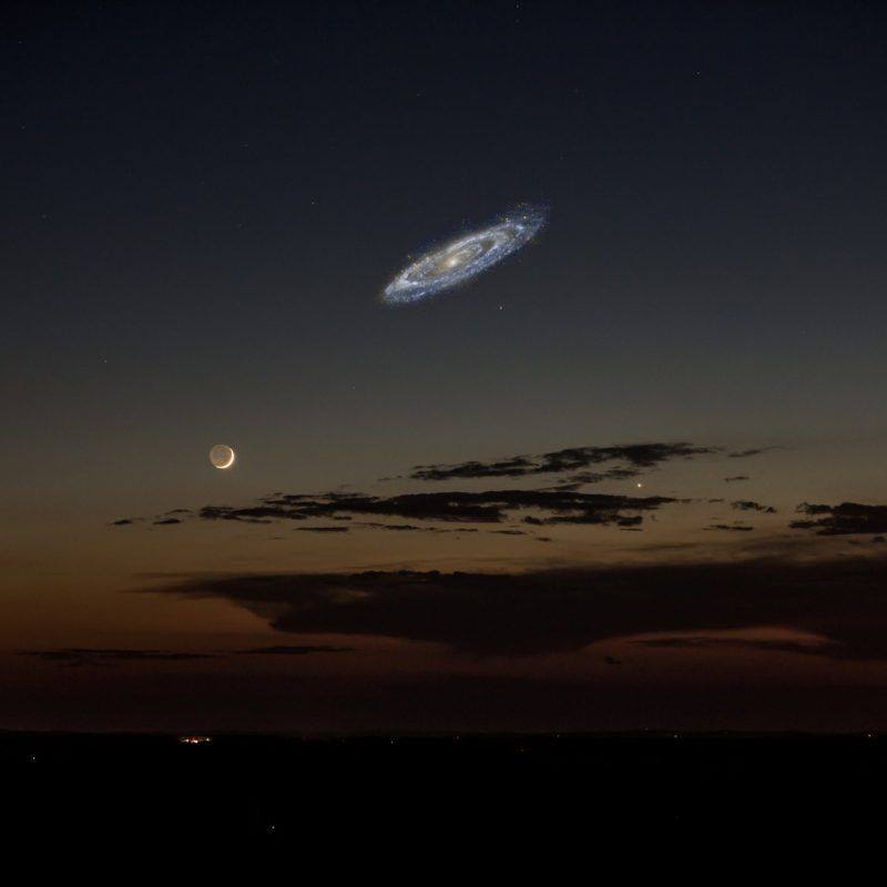 Luna Andromeda Nasa