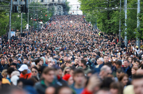 Protesti v Beogradu