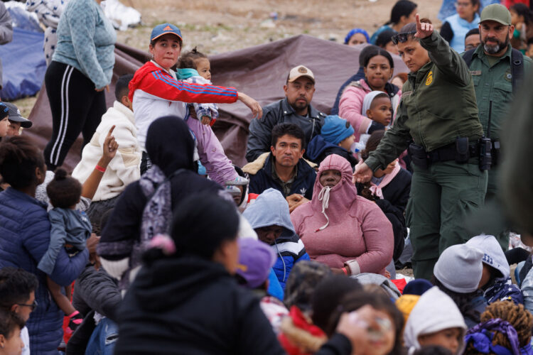 Begunci na meji med Mehiko in ZDA