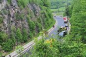 Nesreča Dolenjska avtocesta Višnja Gora