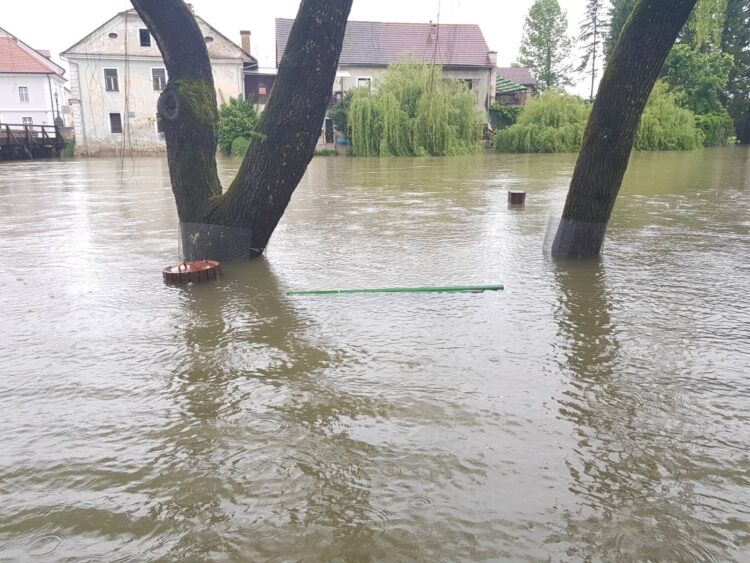 Poplave - Kostanjevica na Krki