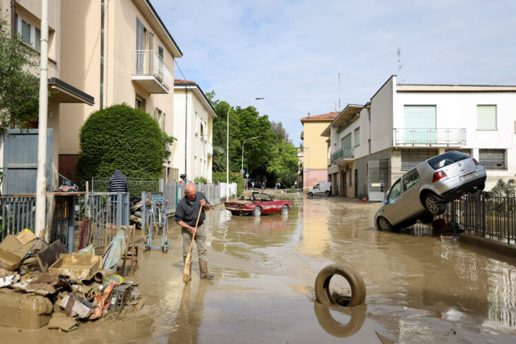 Poplave v Emiliji-Romanji, Italija