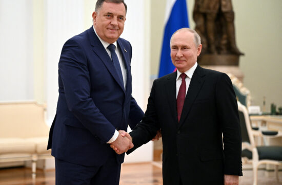 Vladimir Putin in Milorad Dodik